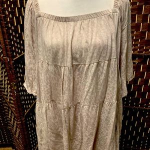 Aloha Bundle- Casual dress. Light grey or taupe color